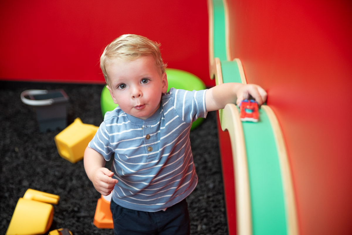 Children playing together at The Sensory Village